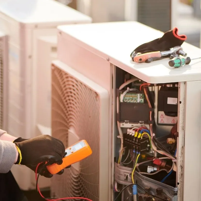 Air conditioning installation in a Cardiff home